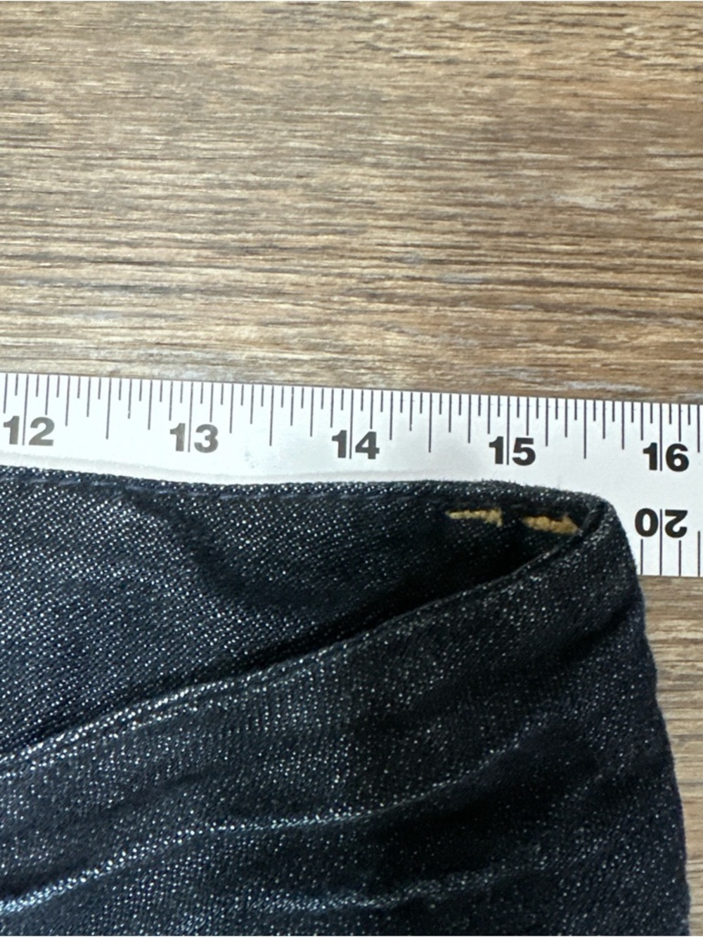 GAP Dark Blue Flare Jeans size 10 Extra Tall - Picture 8 of 12